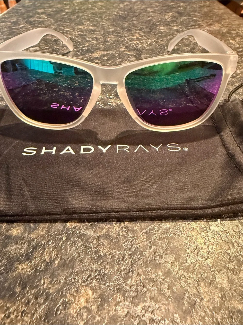 Shady Rays Cascade sunglasses in Crystal Lagoon